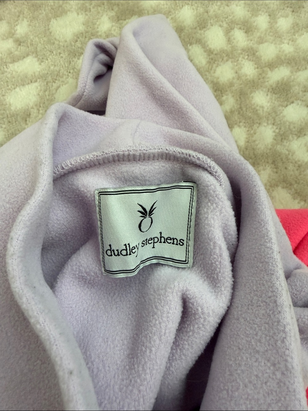 Cozy Fleece Pullover - Red, Lavender, Pink - Picture 4 of 5